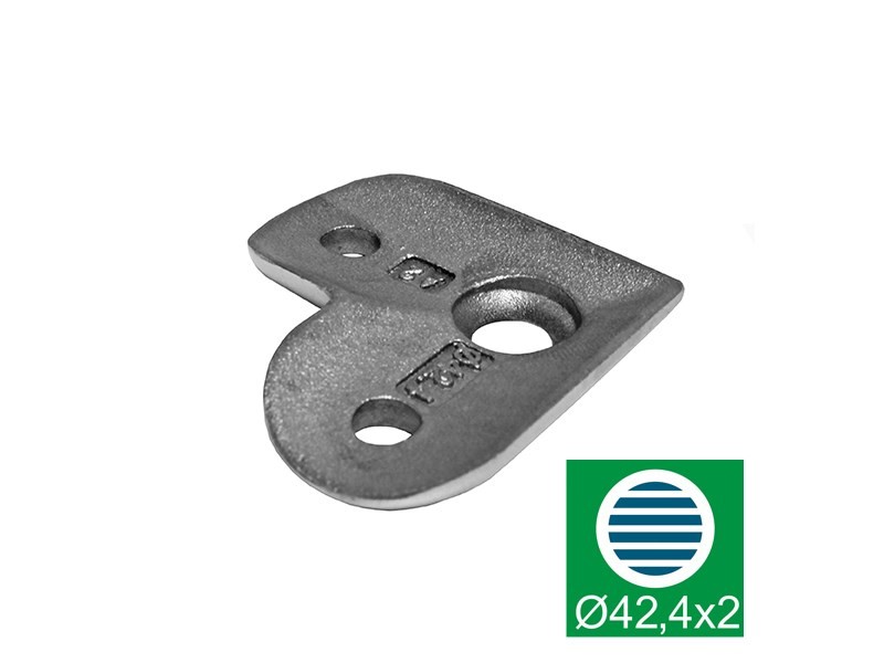 Inox nosač leptir (flah) za rukohvat