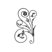 Kovana ispuna za ogradu